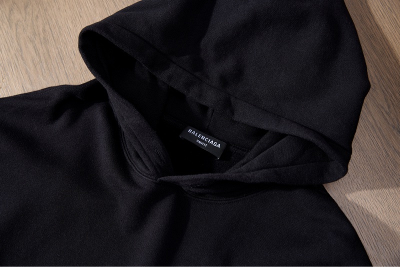 Balenciaga黑色連帽衛衣-2