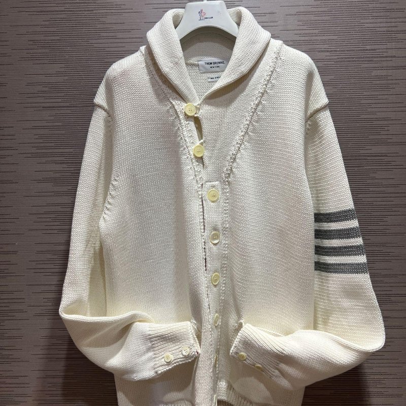 💎Han's house精品服飾💎 Thom Browne 針織 開衫 外套 男女共穿現貨 4 原價41600-0