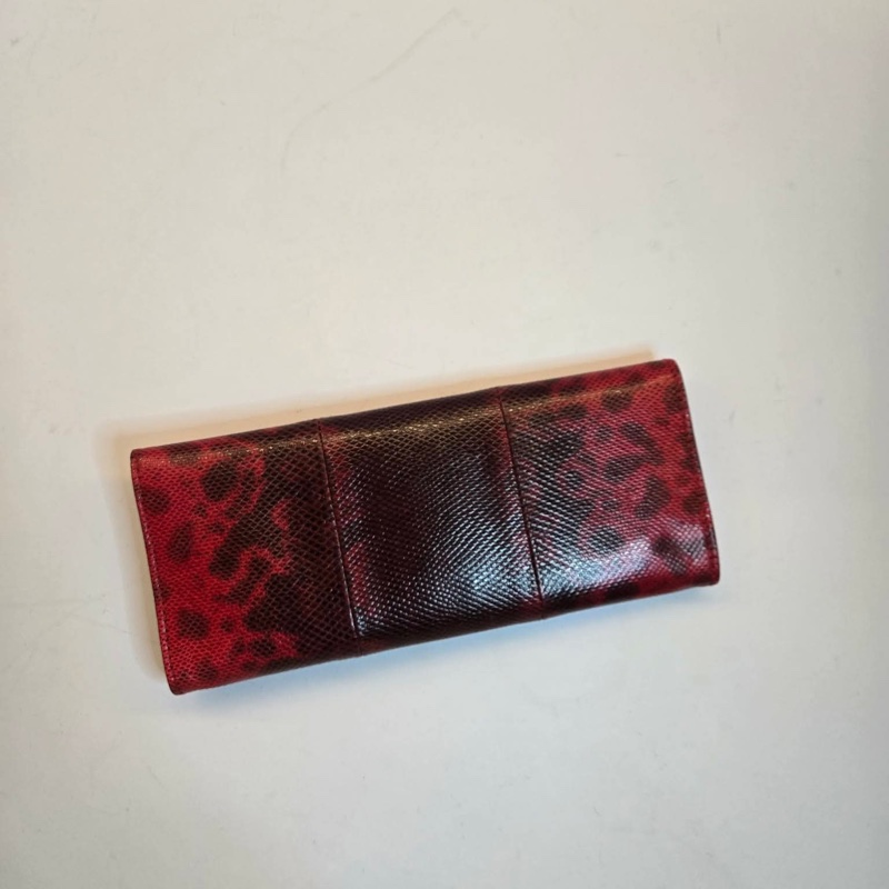 Gucci 蜥蜴皮 手拿包長夾-7