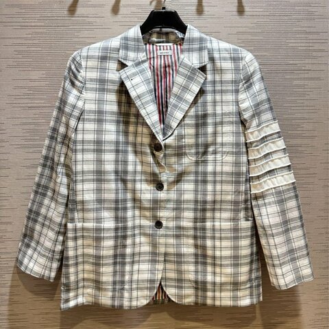 💎Han's house精品服飾💎THOM BROWNE TB 四槓 西裝 外套 日本製 現貨40 男女共穿 原價70000