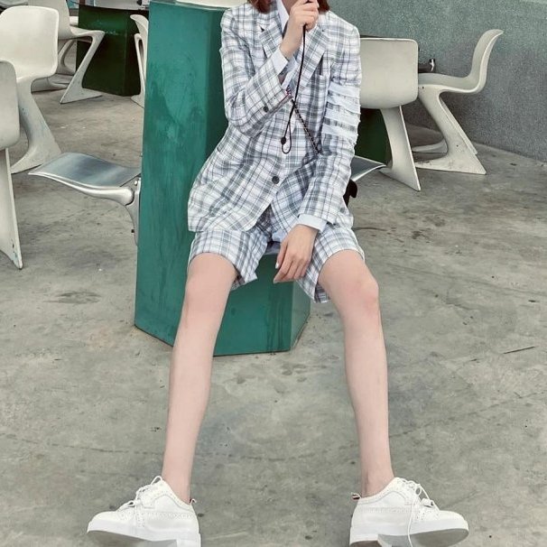 💎Han's house精品服飾💎THOM BROWNE TB 四槓 西裝 外套 日本製 現貨40 男女共穿 原價70000-1