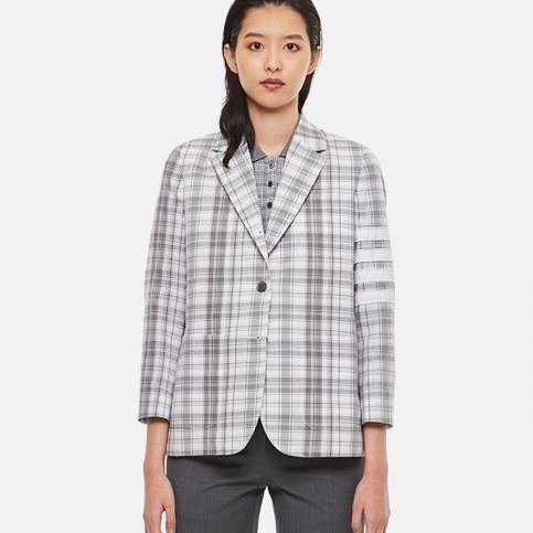💎Han's house精品服飾💎THOM BROWNE TB 四槓 西裝 外套 日本製 現貨40 男女共穿 原價70000-6