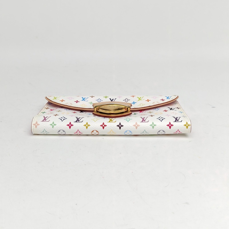LOUIS VUITTON 白三彩PVC2011長款錢包-3