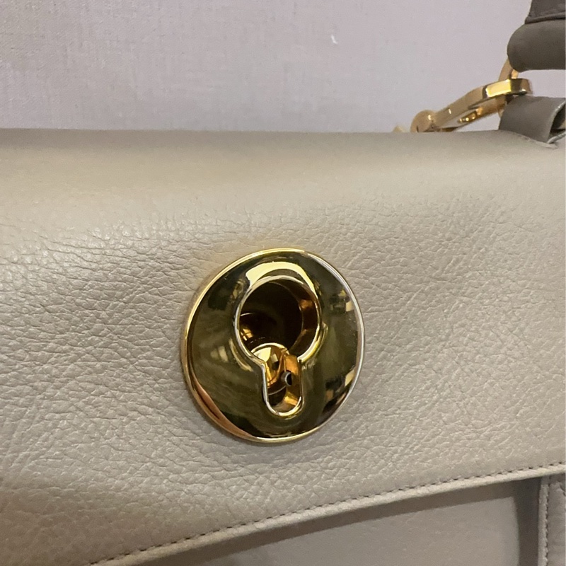 YSL聖羅蘭Muse系列 奶茶色小號-3