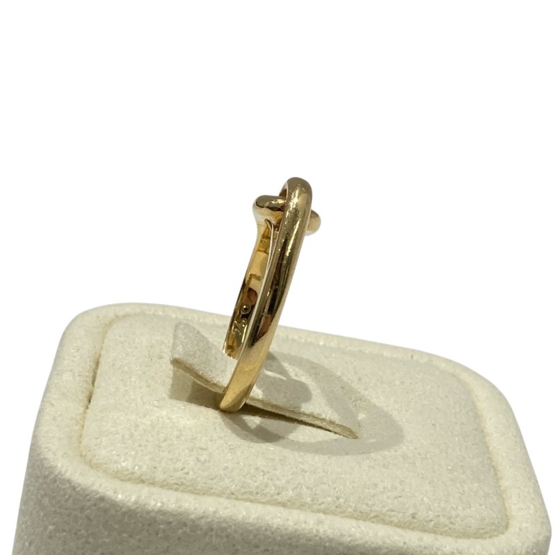 TIFFANY&CO 蒂芬妮  KNOT RING 戒指 18K黃金  #48-2