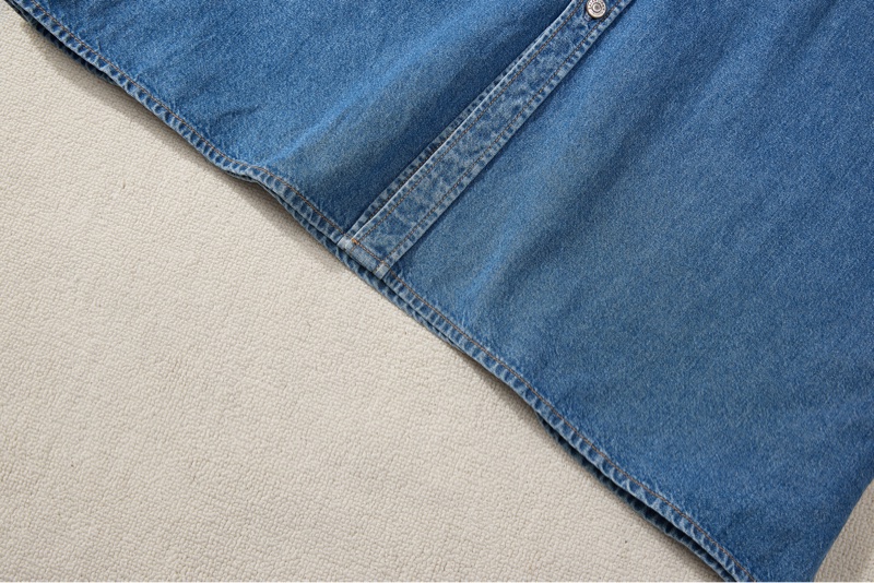 Balenciaga 彩虹刺繡牛仔襯衫-7