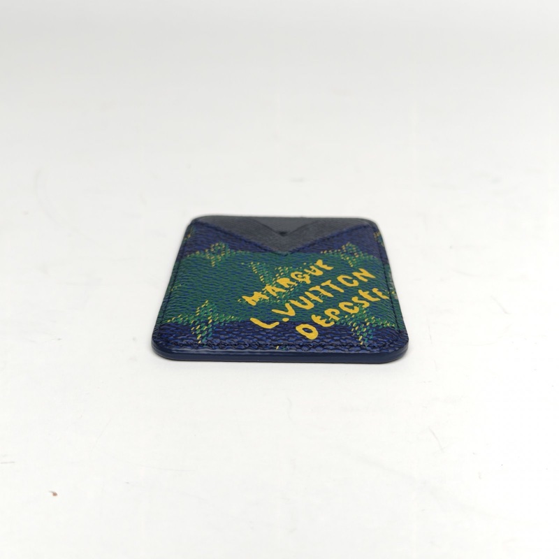 LOUIS VUITTON 藍色PVC25秋冬卡包-2