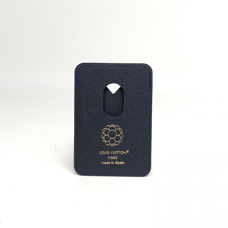 LOUIS VUITTON 藍色PVC25秋冬卡包-4