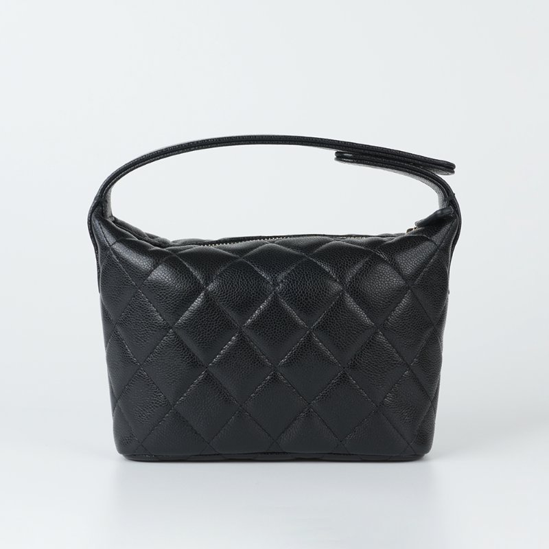KESH 凱仕國際精品【輕巧時髦、日常最剛好】CHANEL Mini Hobo Bag 黑金鏈帶包｜香奈兒迷你腋下包｜黑色金扣｜鏈帶飯盒包-14