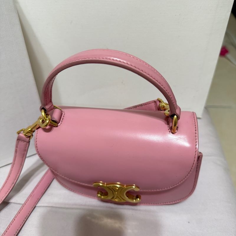 🌸Celine Besace mini rose-0