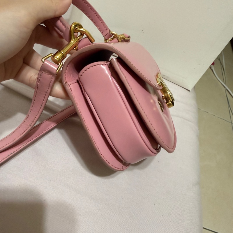 🌸Celine Besace mini rose-2