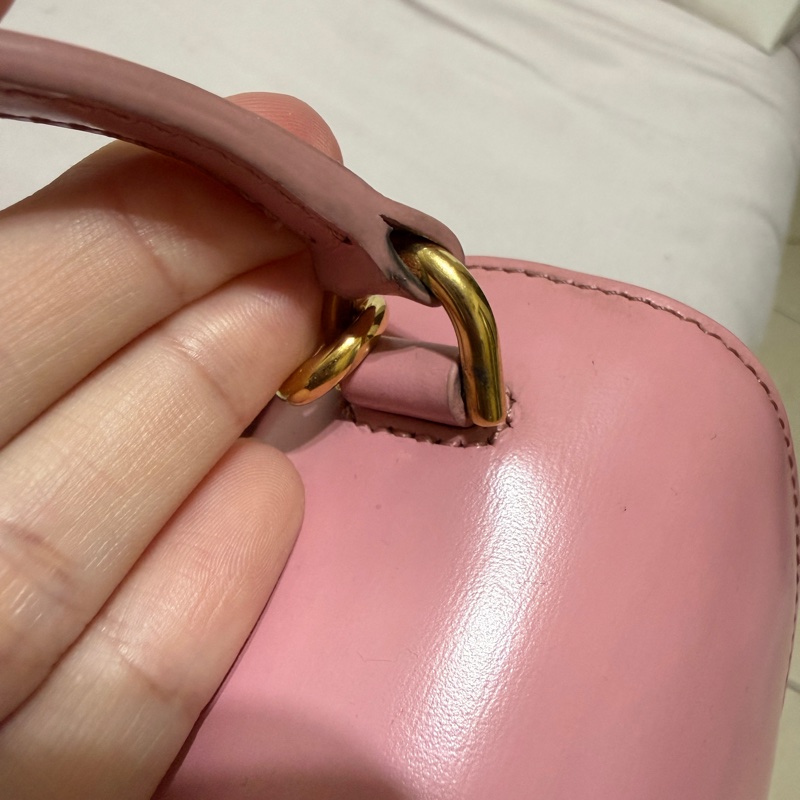 🌸Celine Besace mini rose-13