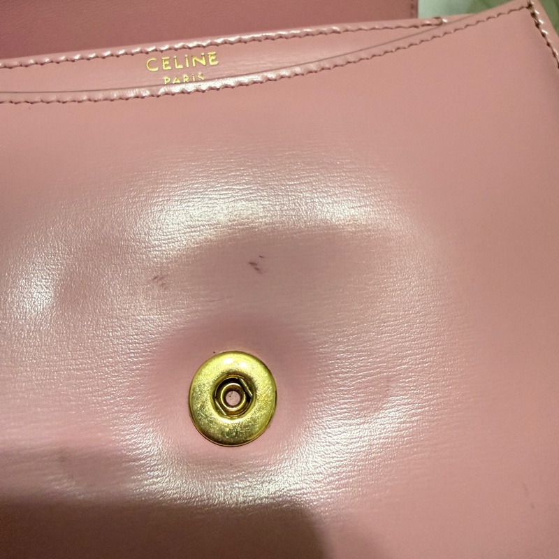 🌸Celine Besace mini rose-14
