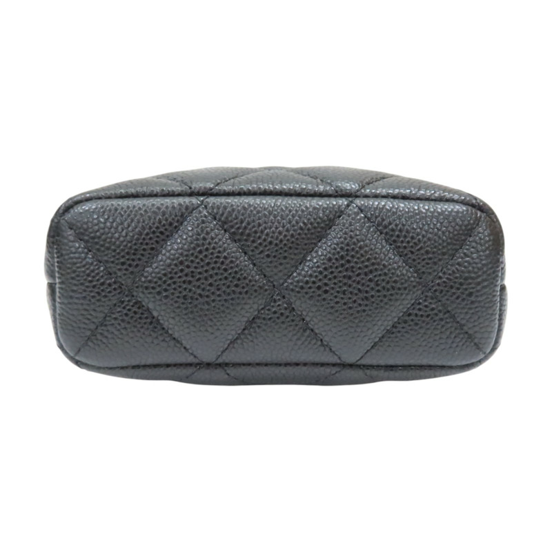 黑色 菱格紋 牛皮 Mini Bag 小包 手提包【CHANEL 香奈兒】-3