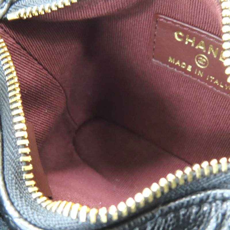 黑色 菱格紋 牛皮 Mini Bag 小包 手提包【CHANEL 香奈兒】-4