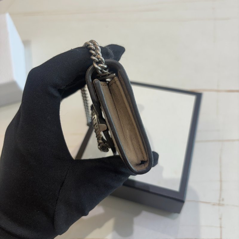 Gucci Dionysus 老花迷你鍊帶零錢包-3