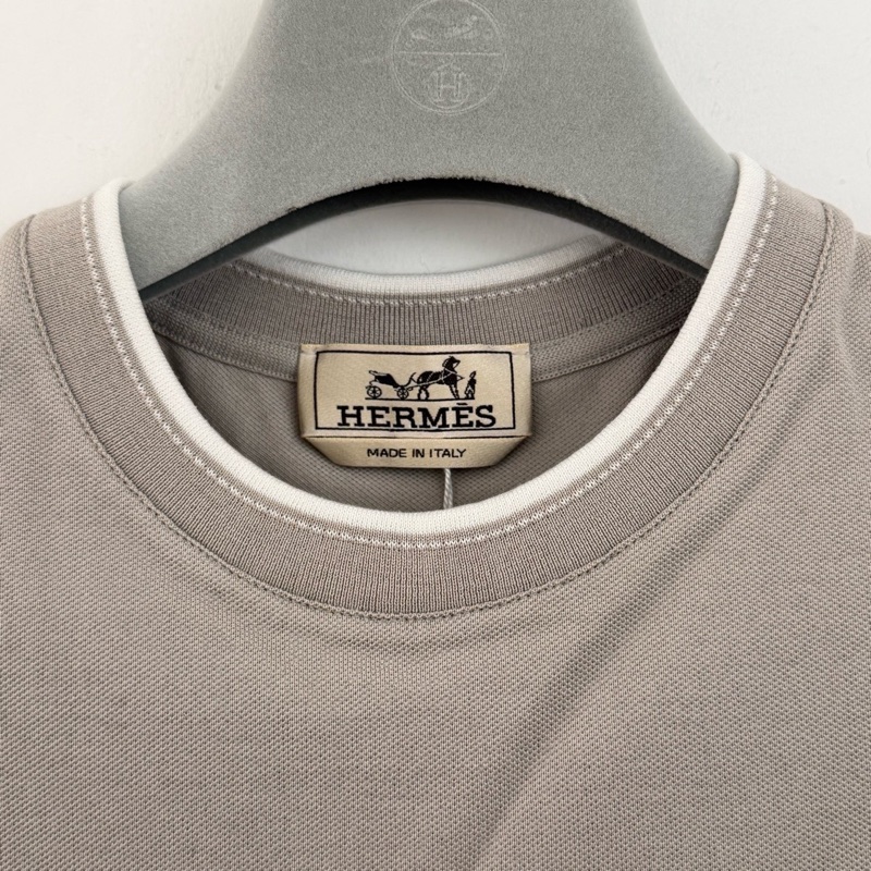 Hermes 愛馬仕 SS26 春夏系列 純色圓領短袖-3
