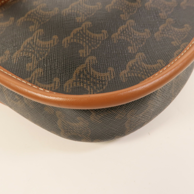CELINE 塗層帆布Mini Besace肩背袋-12