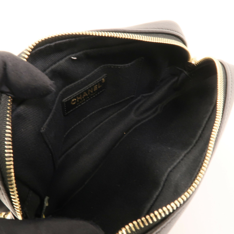 CHANEL 牛皮皮革Waist Bag腰包-4