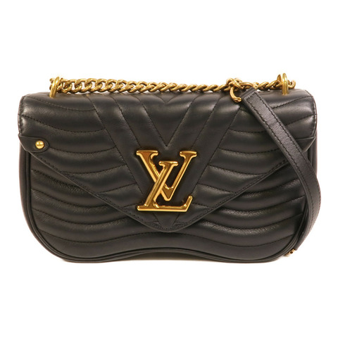 LOUIS VUITTON 牛皮皮革New Wave MM肩背袋