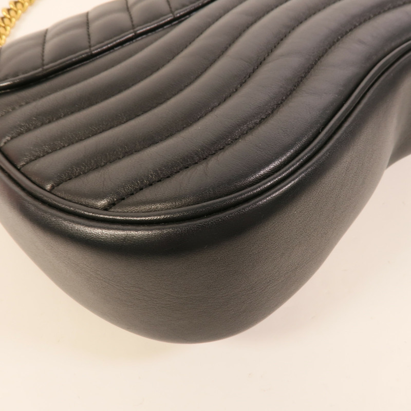 LOUIS VUITTON 牛皮皮革New Wave MM肩背袋-10