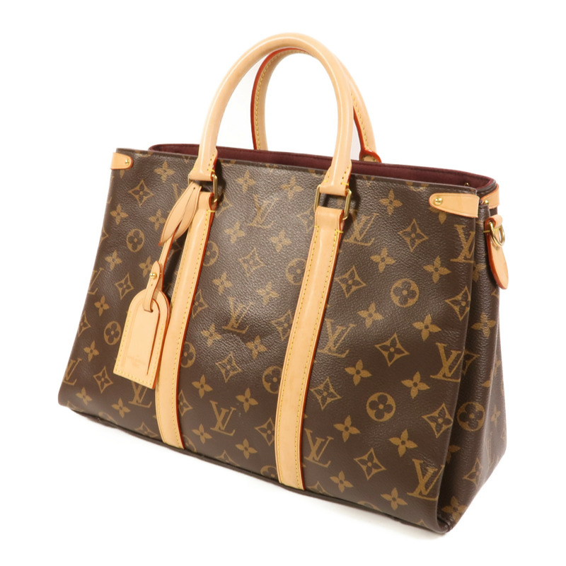 LOUIS VUITTON Monogram Soufflot MM金扣手挽肩背兩用袋-2