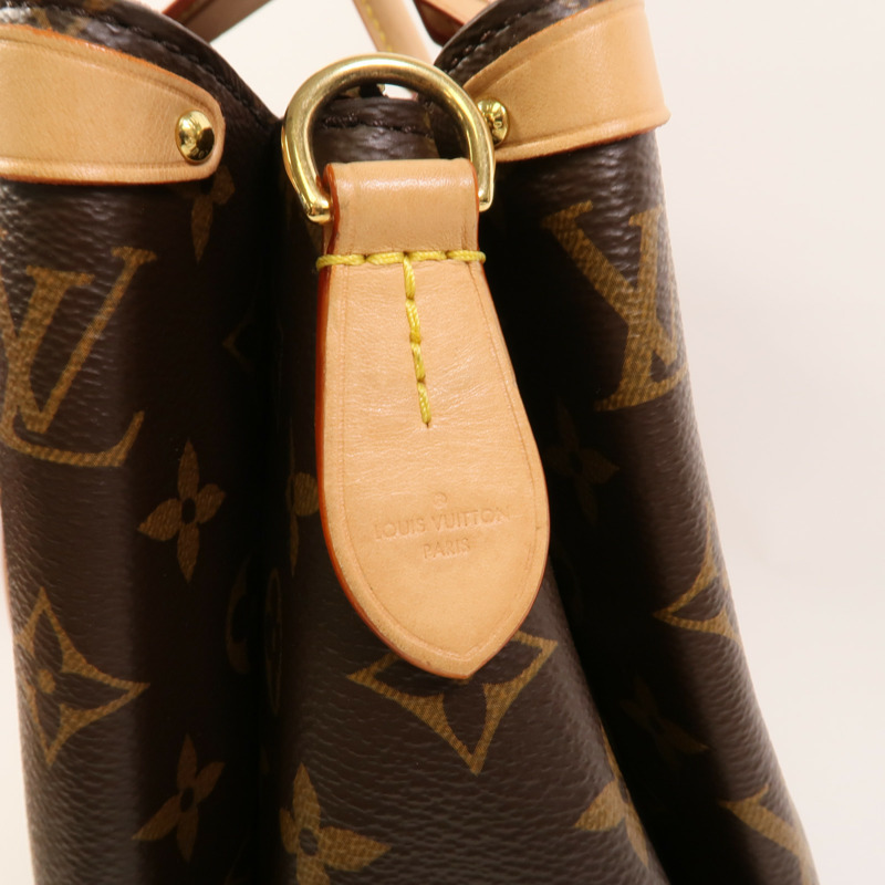 LOUIS VUITTON Monogram Soufflot MM金扣手挽肩背兩用袋-9