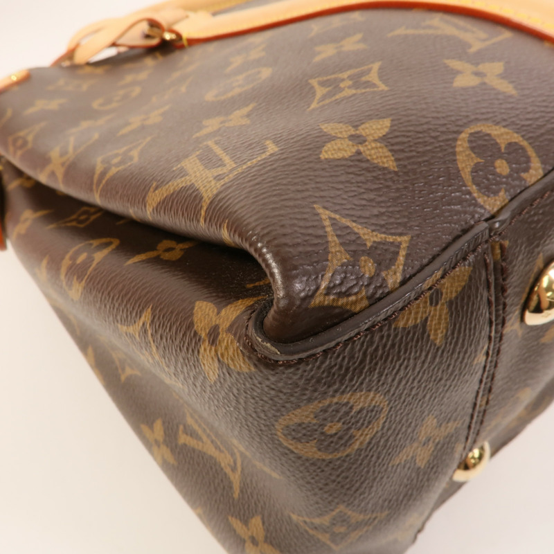 LOUIS VUITTON Monogram Soufflot MM金扣手挽肩背兩用袋-10