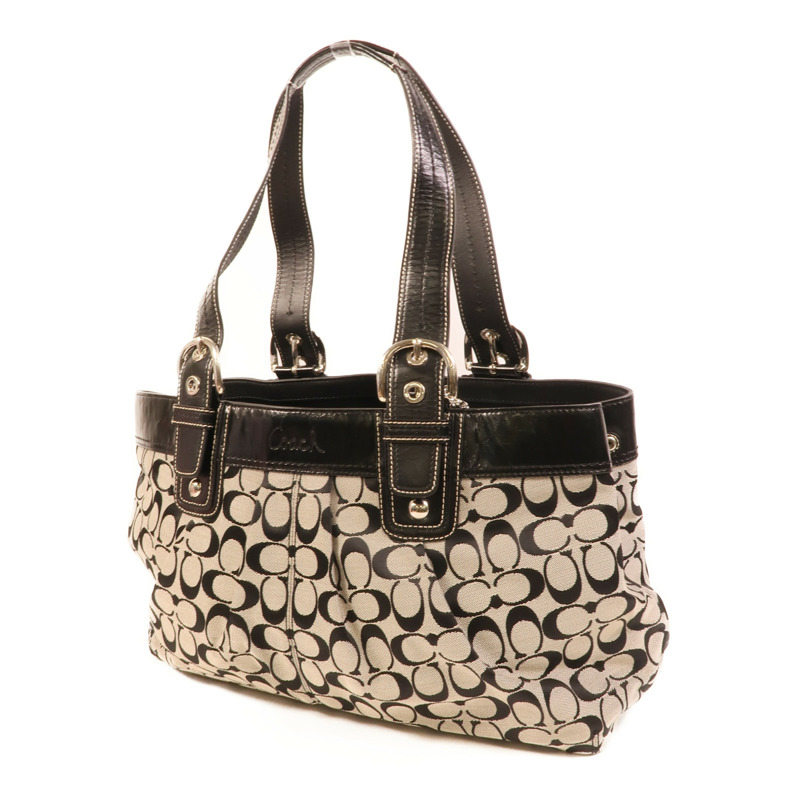 COACH 帆布Tote Bag肩背袋-2