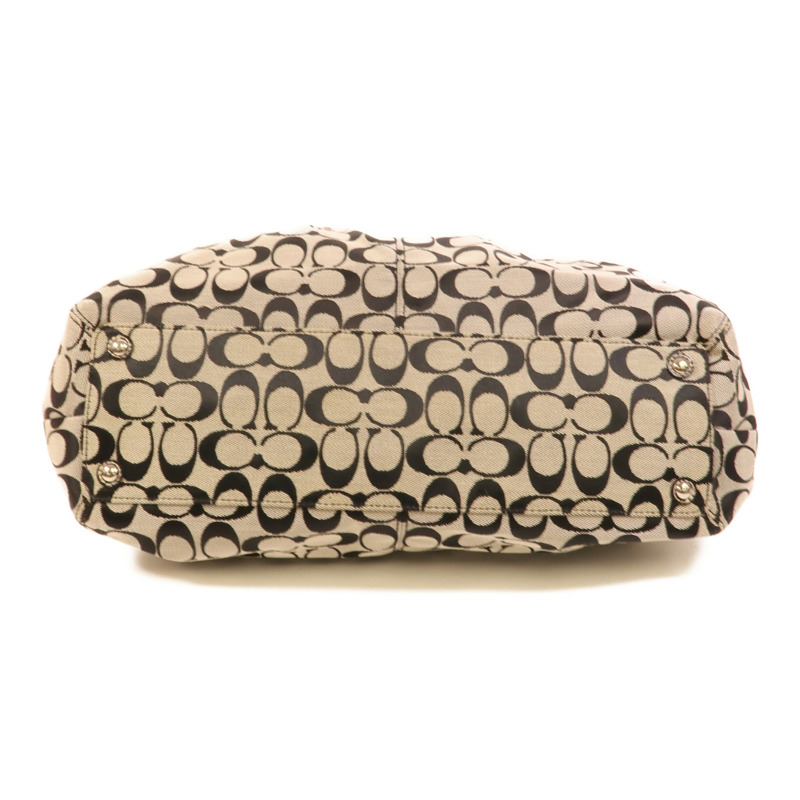 COACH 帆布Tote Bag肩背袋-3