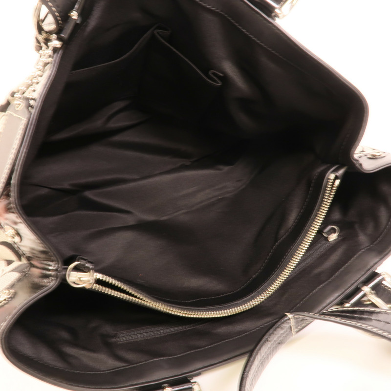 COACH 帆布Tote Bag肩背袋-4