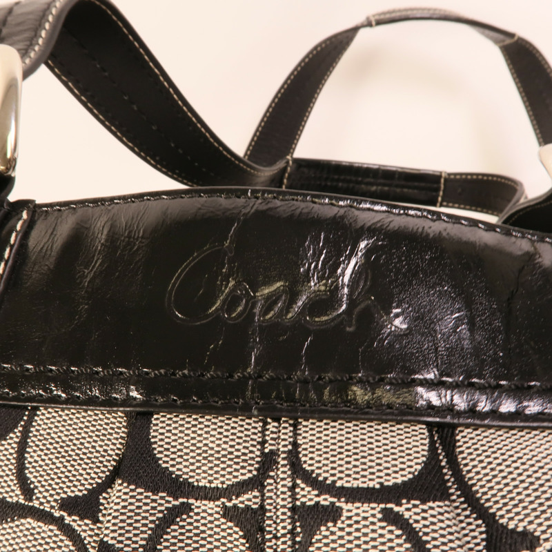 COACH 帆布Tote Bag肩背袋-7