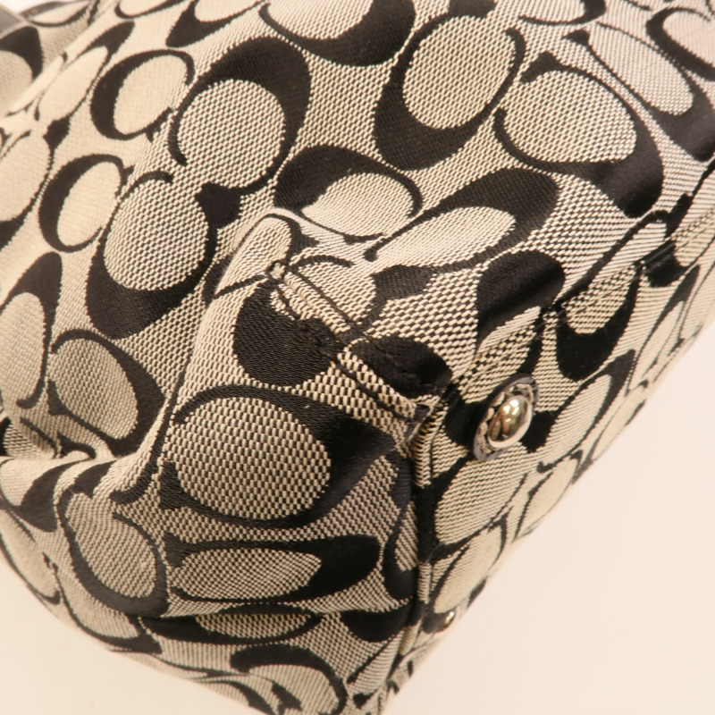 COACH 帆布Tote Bag肩背袋-11