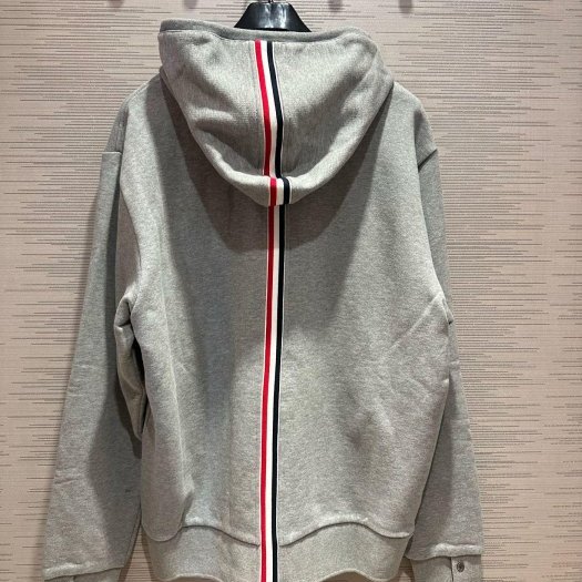 💎Han's house精品服飾💎 Thom Browne TB 彩條 連帽 外套 現貨0-2