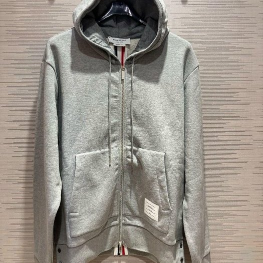 💎Han's house精品服飾💎 Thom Browne TB 彩條 連帽 外套 現貨0-4
