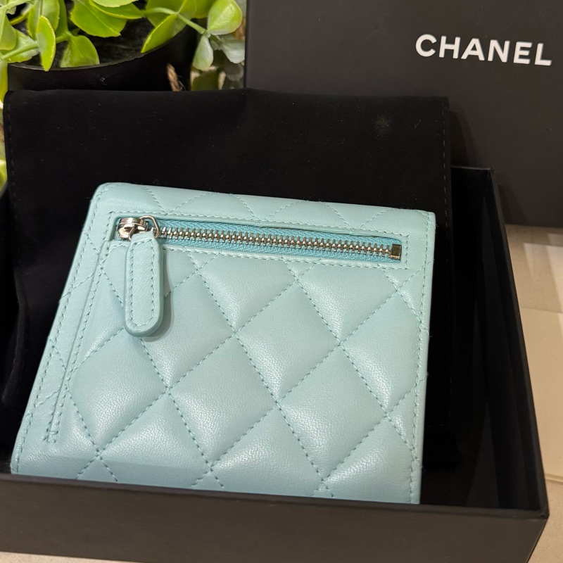 好美😍CHANEL🇫🇷coco系列✨經典寶寶藍中夾-6