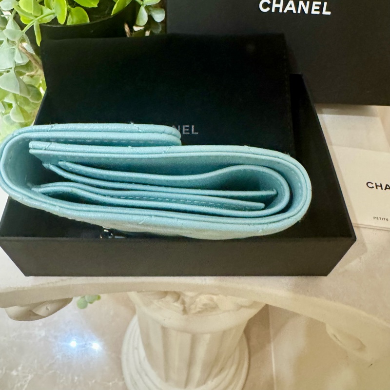 好美😍CHANEL🇫🇷coco系列✨經典寶寶藍中夾-7