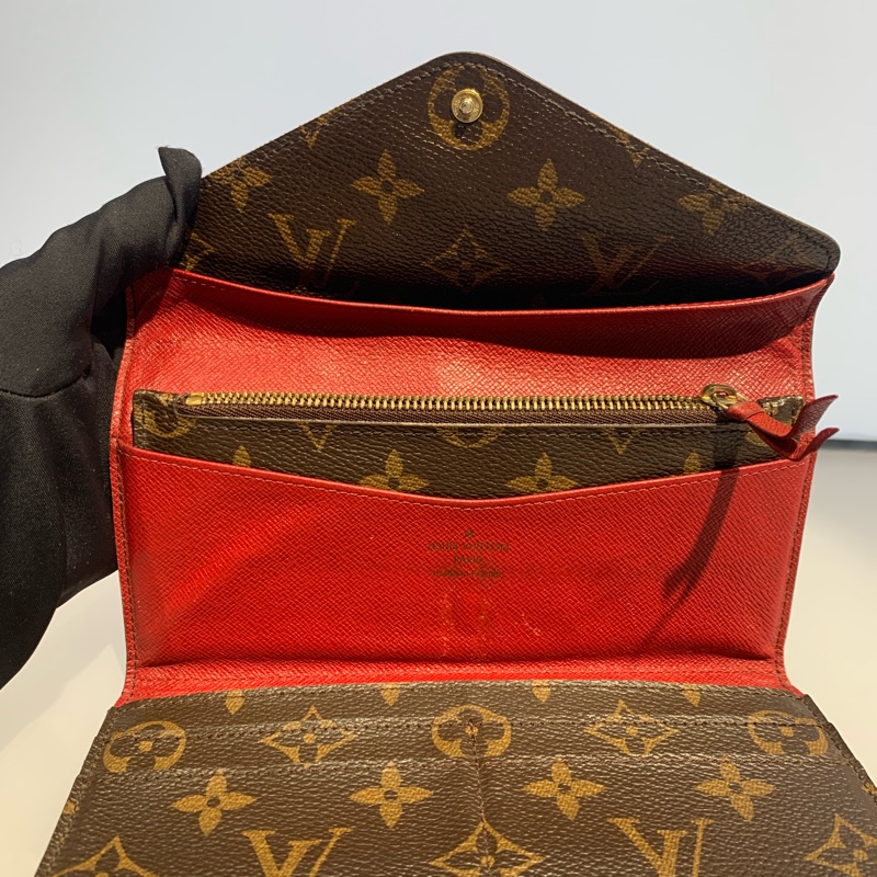 lv/路易威登 老花藍色豆豆長款錢包 銀包 尺寸：約19*10*3 cm-8
