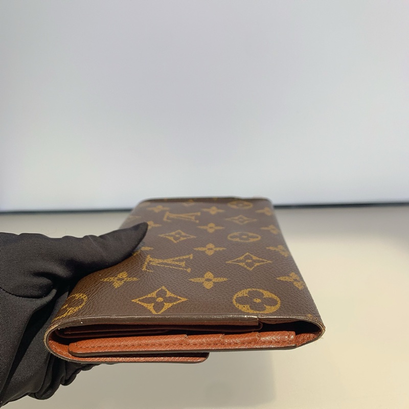 lv/路易威登 老花藍色豆豆長款錢包 銀包 尺寸：約19*10*3 cm-1