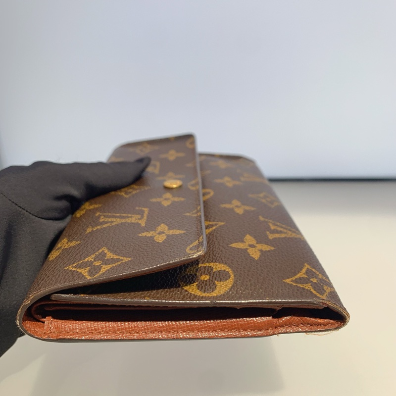 lv/路易威登 老花藍色豆豆長款錢包 銀包 尺寸：約19*10*3 cm-2