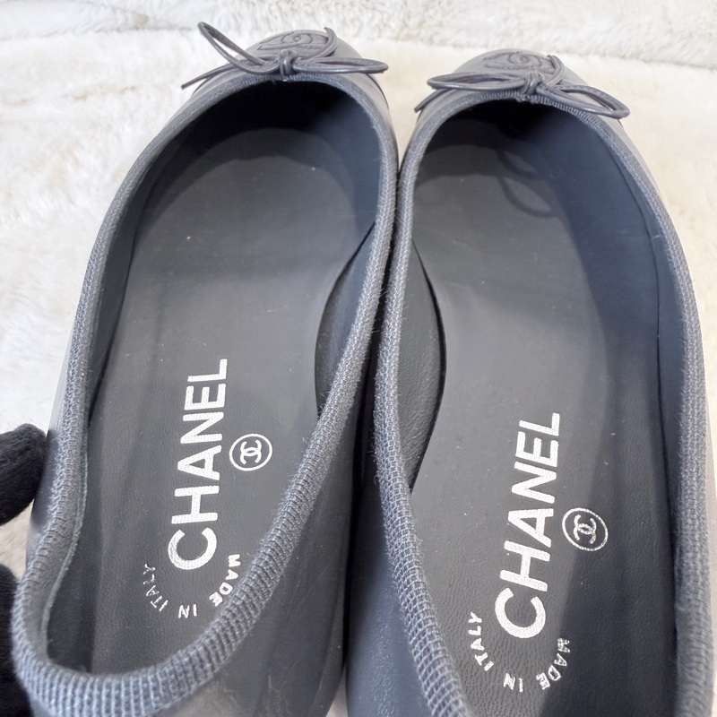 CHANEL✨經典平底鞋娃娃鞋 #38-5
