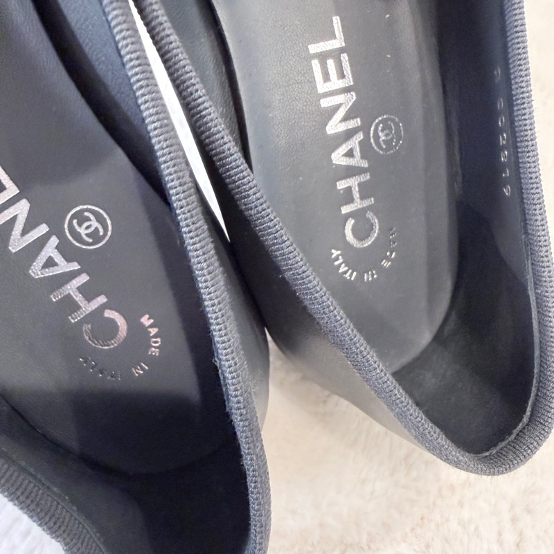 CHANEL✨經典平底鞋娃娃鞋 #38-6