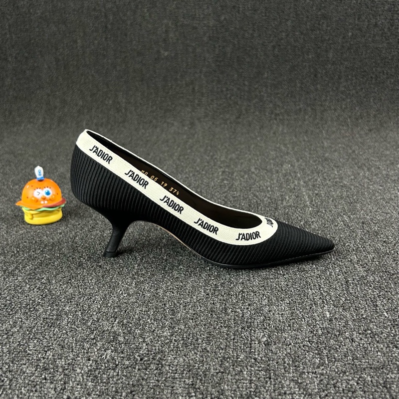 Dior迪奧黑色小貓高跟鞋 尺碼：37.5 碼🧡-3
