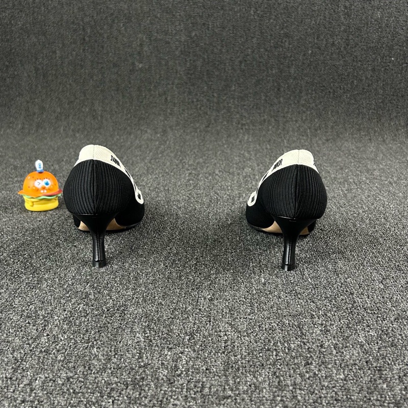 Dior迪奧黑色小貓高跟鞋 尺碼：37.5 碼🧡-4