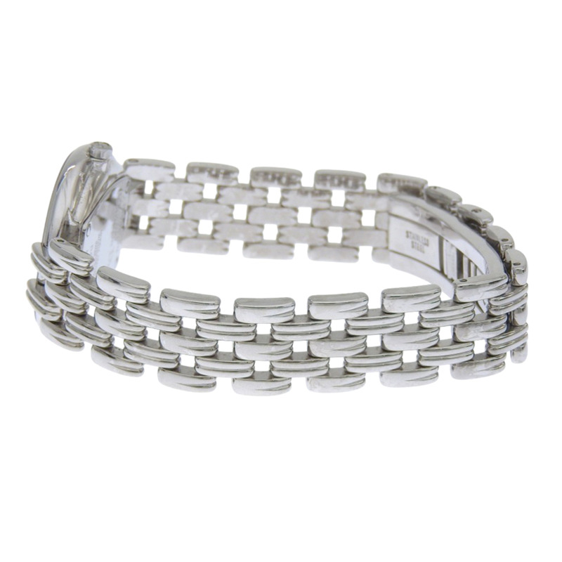 Christian Dior Bakira腕錶 D44-120 不鏽鋼銀色石英類比黑色錶盤 女士款-3