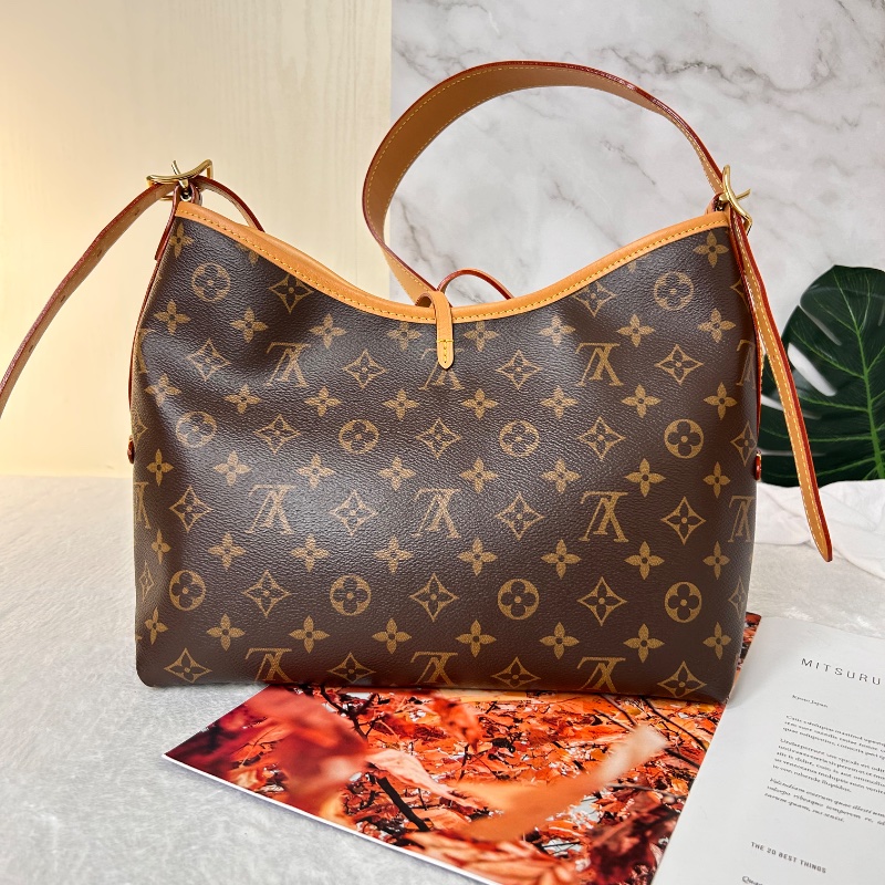 LV Carryall PM 老花小號肩背包 晶片款-8