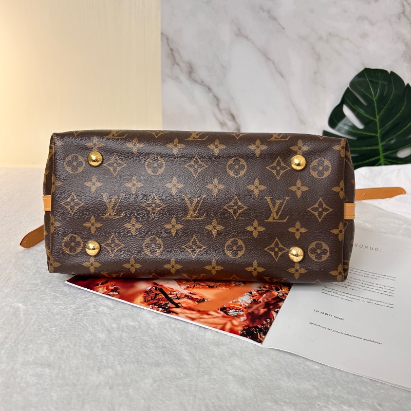 LV Carryall PM 老花小號肩背包 晶片款-11