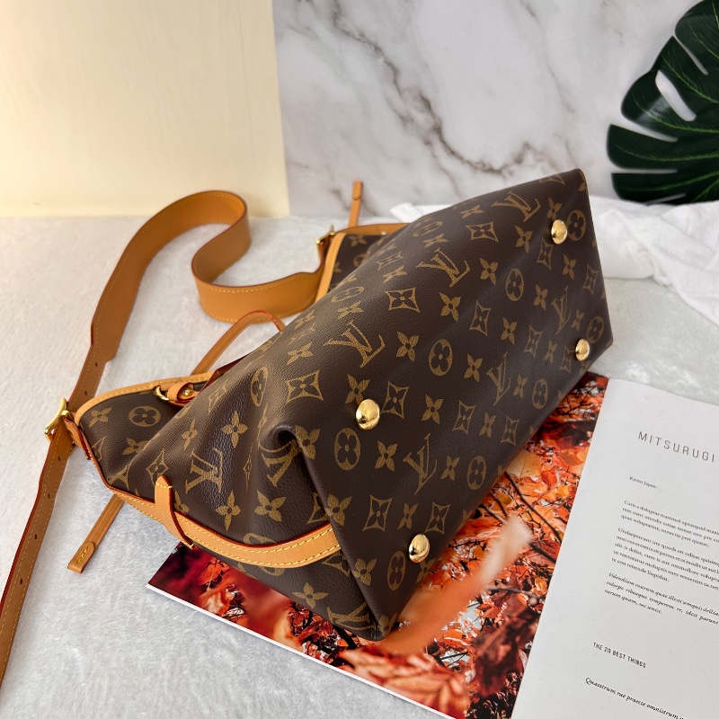 LV Carryall PM 老花小號肩背包 晶片款-12