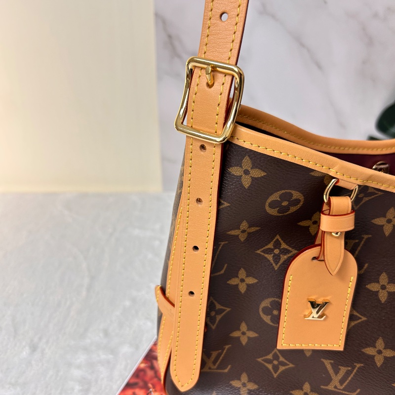 LV Carryall PM 老花小號肩背包 晶片款-27