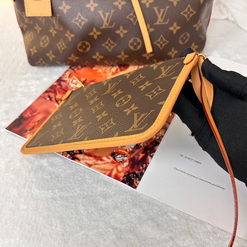 LV Carryall PM 老花小號肩背包 晶片款-31